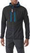 PARMELAN HYBRID HOODIE M BLACK - NOIR