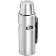 Beverage thermos with handle 1200 ml stainless steel