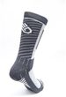 PONOŽKY PRO MERINO CREW černá/šedá