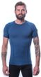 MERINO AIR pánské triko kr.rukáv tm.modrá