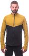 COOLMAX THERMO pánská mikina celozip černá/mustard