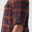 Skog Shirt M Dark Navy-Red