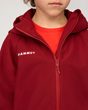 Ultimate Comfort SO Hooded Jacket Kids dark mammut red