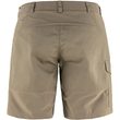 Nikka Shorts Curved W Suede Brown