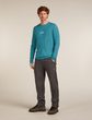 Men Mer 150 TechLite LS Tee Road To Cook TOPAZ