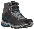 Ultra Raptor II Mid Leather Wide Woman GTX Carbon/Atlantic