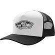 Classic Patch Curved Bill Trucker Black/White