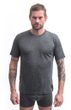 MERINO LITE pánské triko kr.rukáv anthracite gray