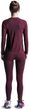 XCEED RUN SHIRT LS WMN Oxide Red/X Black