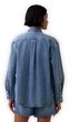 883758-00 Džínová oversize košile UltraSoft Tmavě modrá