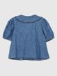 Dětská džínová halenka Modrá