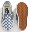Slip-On V COLOR THEORY CHECKERBOARD STORMY WEATHER