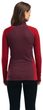 WarmWool Polo W's Fig/Red Dahlia