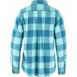 Övik Heavy Flannel Shirt W Dawn Blue-Breeze Blue