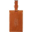 Leather Luggage Tag Leather Cognac