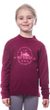 MERINO DF TERRITORY dětské triko dl.rukáv lilla