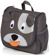 Kids Toiletry Bag Dog David - grey