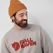 Fjällräven Logo Sweater M Grey-Melange
