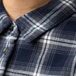 Övik Flannel Shirt W Misty Green-Eggshell