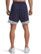 UA Tech Vent 2in1 Short-DBLU