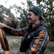 Fjällglim Shirt M Wood Brown-Chalk White