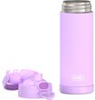 Dětská termoska s hydratačním uzávěrem 470ml - neonově fialová