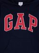 Dětská mikina GAP logo Tmavě modrá