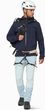 Crag HS Hooded Jacket Men marine