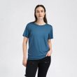 LightWool 140 classic tee W's Blue Fusion