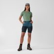 Abisko Midsummer Zip Off Trousers W Indigo Blue-Dark Navy