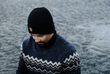 Övik Knit Sweater M Dark Oak-Navy