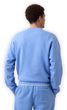 898181-02 Mikina s logem Unisex Modrá