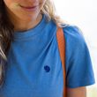 Hemp Blend T-shirt W Dawn Blue
