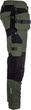EREBOS Trousers green/black
