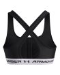 Crossback Mid Bra-BLK