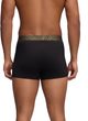 M UA Perf Cotton 3in - 3pk BLK/GRN