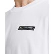 HW ARMOUR LABEL SS, White / Black