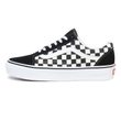 UA OLD SKOOL PLATFORM (CHECKERBOARD) BLK/TR WHT