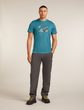 Men Mer 150 Tech Lite SS Tee Wild Pack TOPAZ