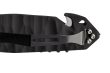 CAC TEXTURED PA6 FV BLACK HANDLE SERRATED