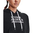 Essential Script Hoodie, Black