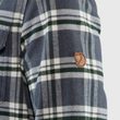 Övik Heavy Flannel Shirt M Light Fossil-Deep Red