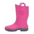DUCKY SMELLY WELLY RAIN BOOT C fuxia/grey