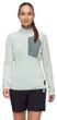 Aenergy Light ML Half Zip Pull Women silver sage-strata