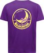 Climbing on the Moon T-Shirt M Viola/Giallo