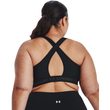 UA Crossback Mid Bra, Black