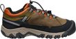 TARGHEE IV LOW WP YOUTH dark olive/gold flame