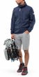 PARMELAN WINDBREAKER HOODIE M SAPHIR
