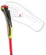 HRC max bright red-neonyellow-carbon structure