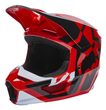 Yth V1 Lux Helmet, Ece Fluo Red